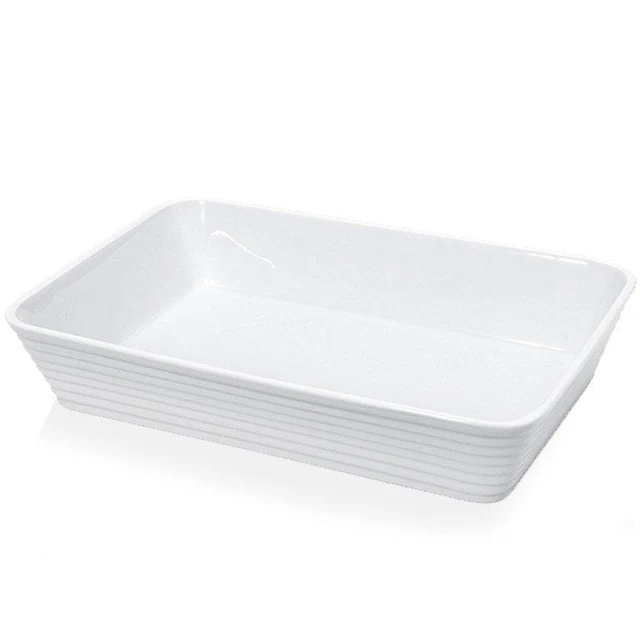 KÜCHENPROFI Auflaufform Burgund 30x21x6cm weiß   120234 2