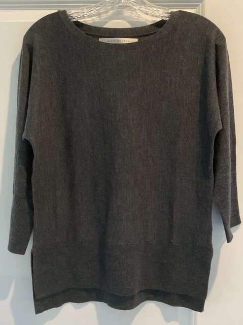 Max studio extra fine merino wool sweater hot sale