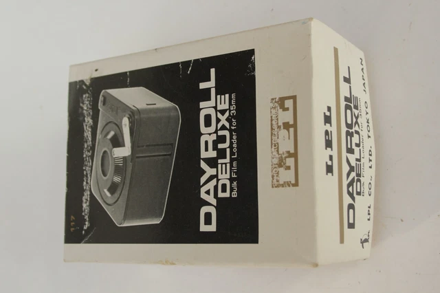 LPL DAYROLL DELUXE Bulk Film Loader for 35mm W/Box & Gelatin