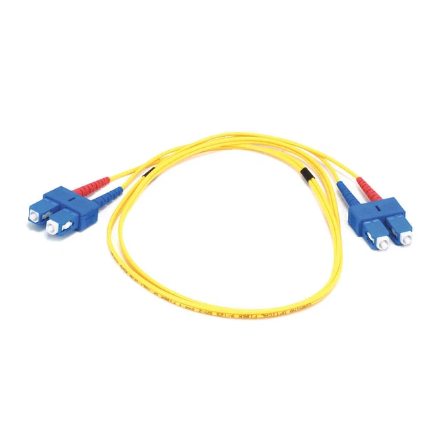MONOPRICE 6843 Fiber Cord,Duplex,SC, SC,1m,Yellow