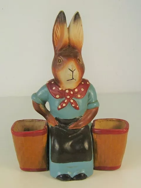 Antike seltene Osterhasen Füllbox vor 1945