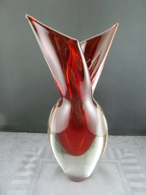 schöne Murano Glas Vase ca.50er Jahre