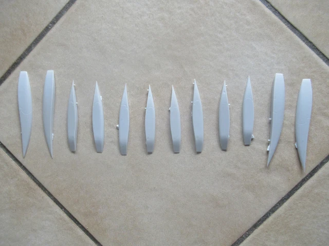 pièces de rechange pour AIRBUS A 380, HELLER, 1/125, réf: 52904, (airfx, revell)