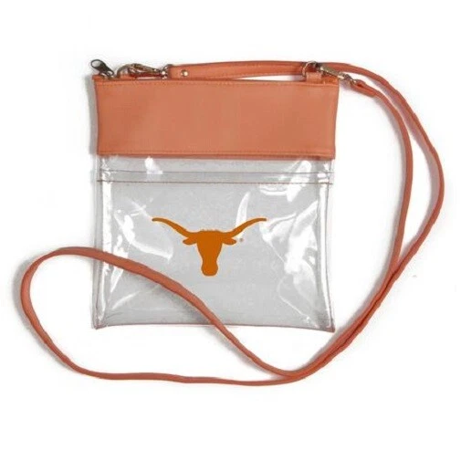 Texas Longhorns NCAA Clear Gameday Crossbody Purse