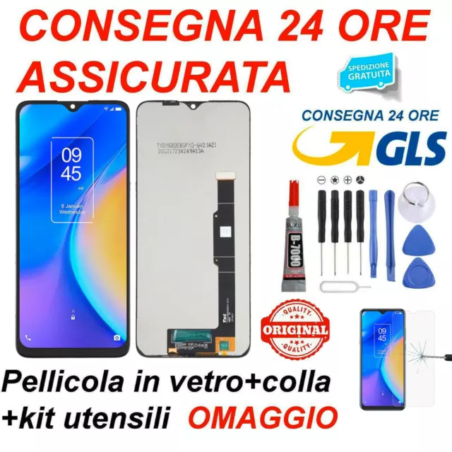 Display Touch Screen Originale Tcl 20Se 20 Se T761H T671H Schermo Vetro Lcd N