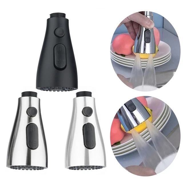 GLFLOW LED-Sprühkopf Mit Temperaturanzeige - Ausziehbar & Wasserbetrieben