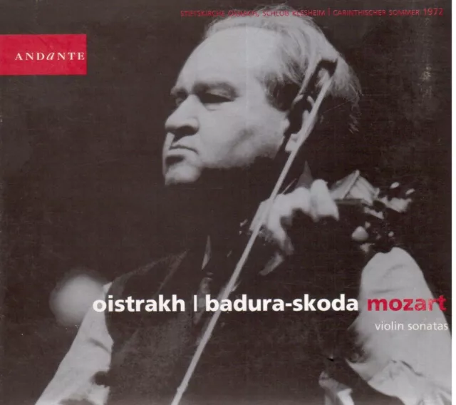 Mozart: Sonate Per Violino, Sei Variazioni / David Oistrakh, Badura Skoda - CD