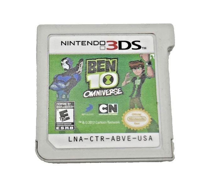 BEN 10: OMNIVERSE (Nintendo 3DS, 2012) Auténtico Probado ¡Funciona