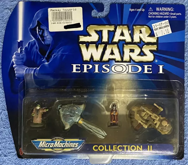 Star Wars Episode 1 Micro Machines Collection II - preowned