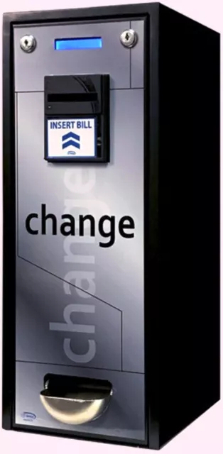 Seaga CM1250 Dollar Bill Changer Coin Vending Change Machine, Up to 1000 Coins