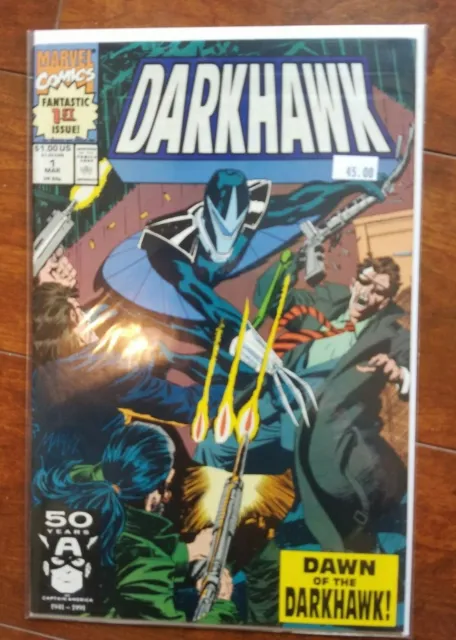 Darkhawk # 1 First Issue Special Marvel Comics 1991 Dawn Of Darkhawk