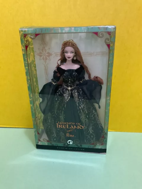 AINE LEGENDS OF Ireland 2008 Barbie Doll NRFB Silver Label
