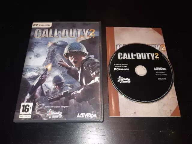 JEU PC DVD CALL OF DUTY 2 complet (envoi suivi)