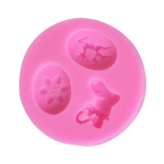 Candy Baking Christmas Kitchen Baking Tool Christmas Ice Cube Trays