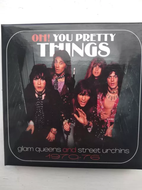 Oh! You Pretty Things. Glam Queens And Street Urchins. CD Box Top Condition