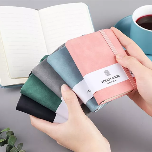 A6 A7 Small Diary New Pocket Notebook Lined Notepad Hardback Journal Notes Book
