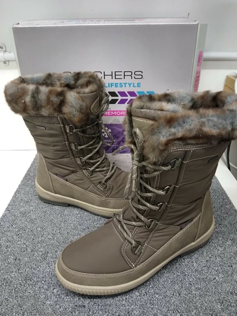 WOMEN S SKECHERS WOODLAND BOOTS 48648 DKTP 17.60 PicClick UK