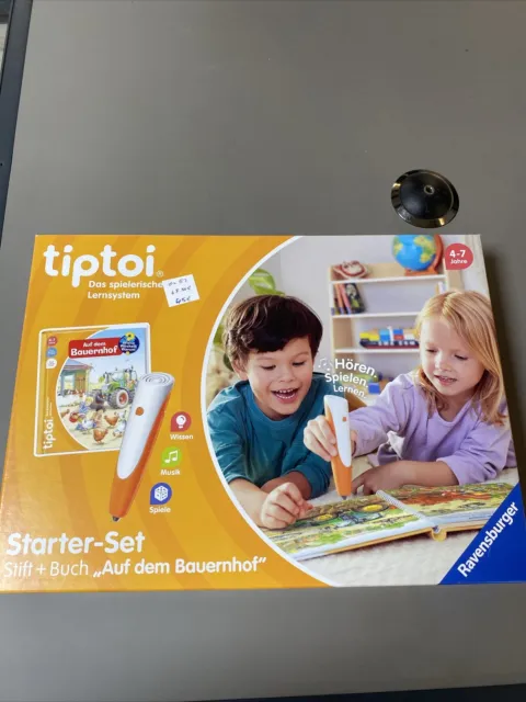 Ravensburger tiptoi Starter-Set: Stift und Bauernhof-Buch (00114)