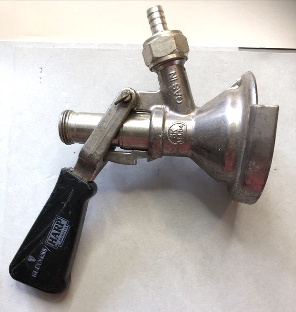 Beer Keg Coupler Tap System Guinness Harp Micro Matic Metal Handle SK 184.04