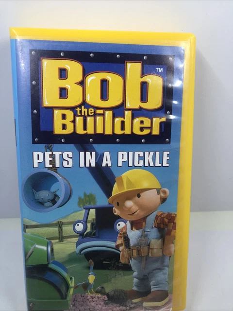 BOB THE BUILDER Pets in a Pickle VHS Video Tape Clamshell Case. Please ...