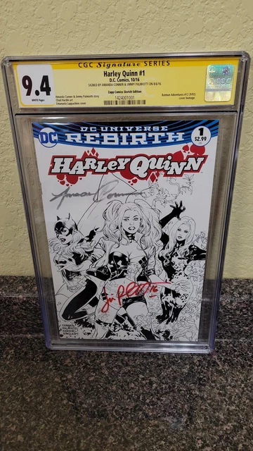 2016 Dc Comics Harley Quinn #1 Batman Adventures #12 Homage Signed X2 Cgc 9.4