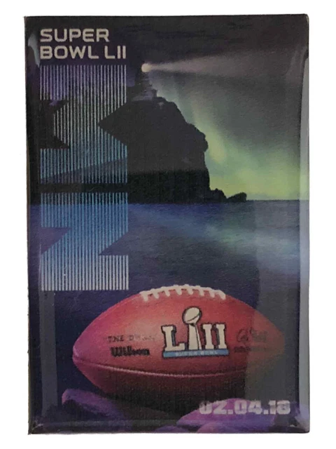 2018 Super Bowl 52 III Minnesota Leuchtturm Aminco Kühlschrank Magnet