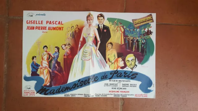 Scenario Cinema  France  Mademoiselle De Paris  1955