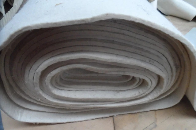 FELT - Engineering "B" Grade, 300 mm x 214 mm, 12.7 mm Thick A4  FREE POST