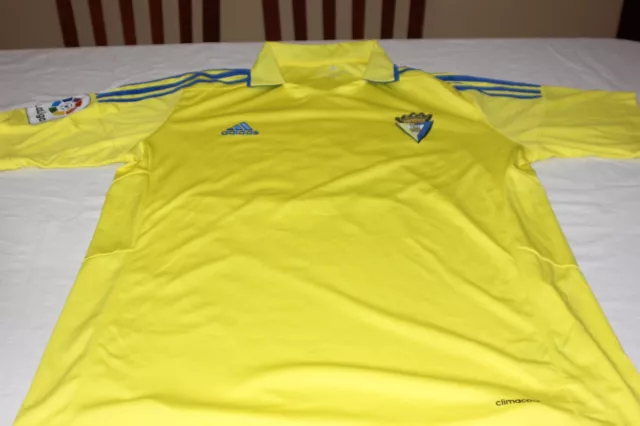 Maillot Football Cadiz c. F De Marque Adidas Taille XL Start 10 Lourdes