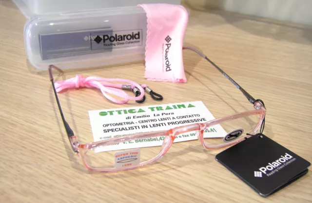 Occhiali per Lettura Reading Glasses Polaroid R620 A +1.00 ROSA PINK