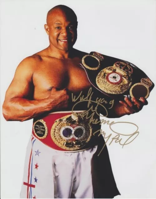 George Foreman Olympiasieger unds Weltmeister im Boxen