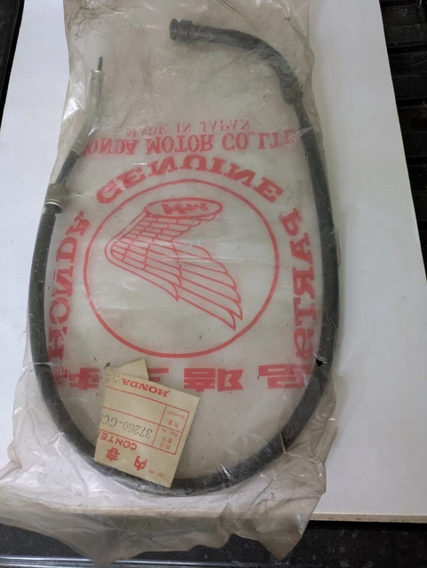 Genuine Honda Tachometer Cable - Fits CB350, CB500, CX500, CB550, CB750 & More (1969-1983 Models)