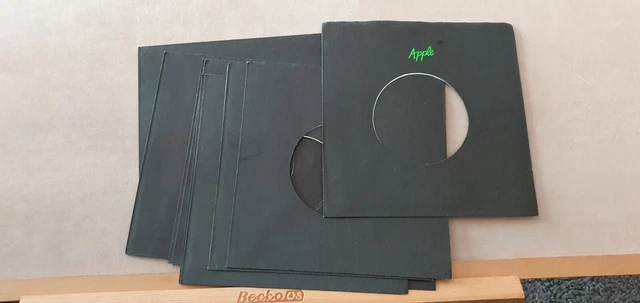 10 apple matt REPRODUCTION company sleeves for 7" singles bundle job lot new
