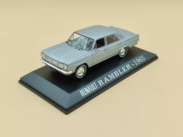 1/43 Renault Rambler Gris 1965 UH Universal Hobbies M6 Interactions