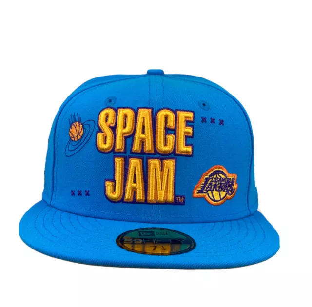 SPACE JAM LOS Angeles Lakers Tune Squad New Era 59fifty fitted hat cap