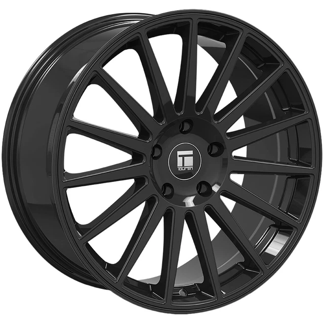4-Touren TR92 20x9 5x112 +35mm Gloss Black Wheels Rims 20" Inch