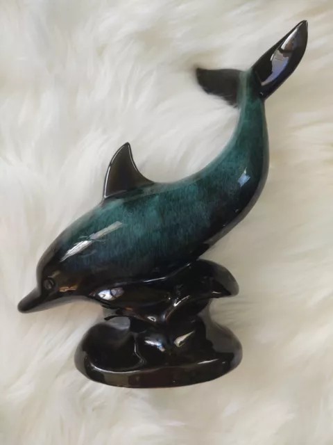 Blue Mountain Pottery Dolphin. Red Clay. No chips or cracks