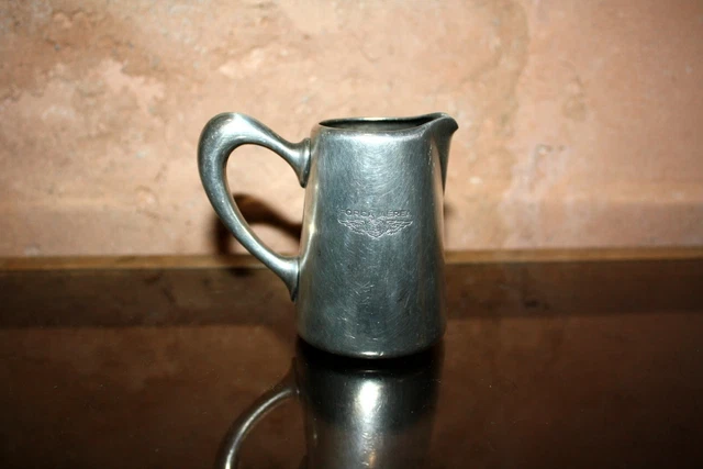 THEIERE pot à lait CHRISTOFLE modèle MALMAISON métal argenté PALMETTES
