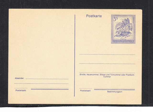 Österreich, Postkarte, 3,00 Schilling,nicht gelaufen,