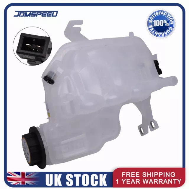 For Land Rover Discovery 3 & 4 Coolant Expansion Header Tank Bottle+Cap & Sensor