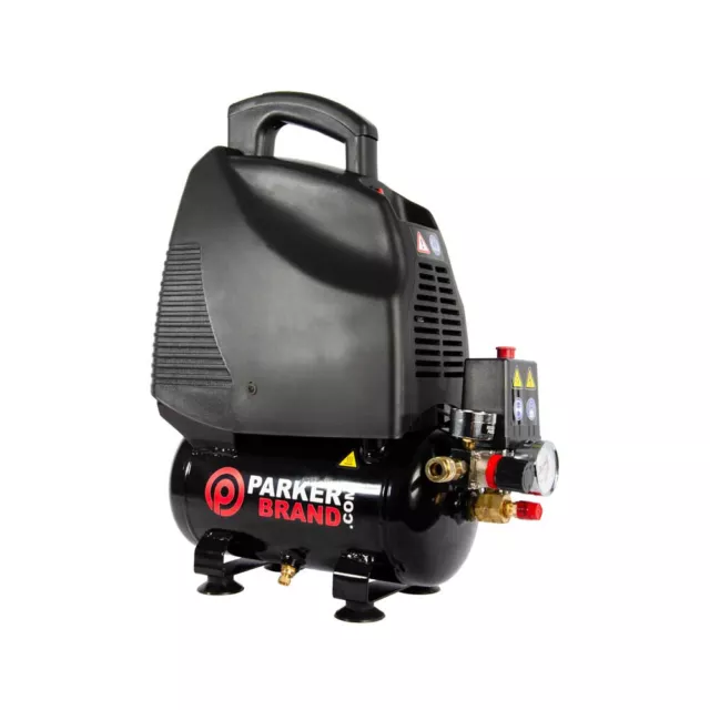 6 Litre Air Compressor 5.7 CFM, 1.5 HP, 6L