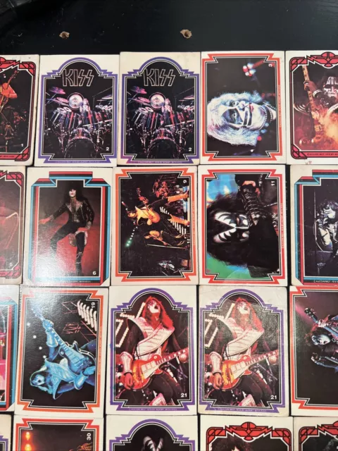 KISS AUCOIN MGT 1978 Trading Cards Lot 3