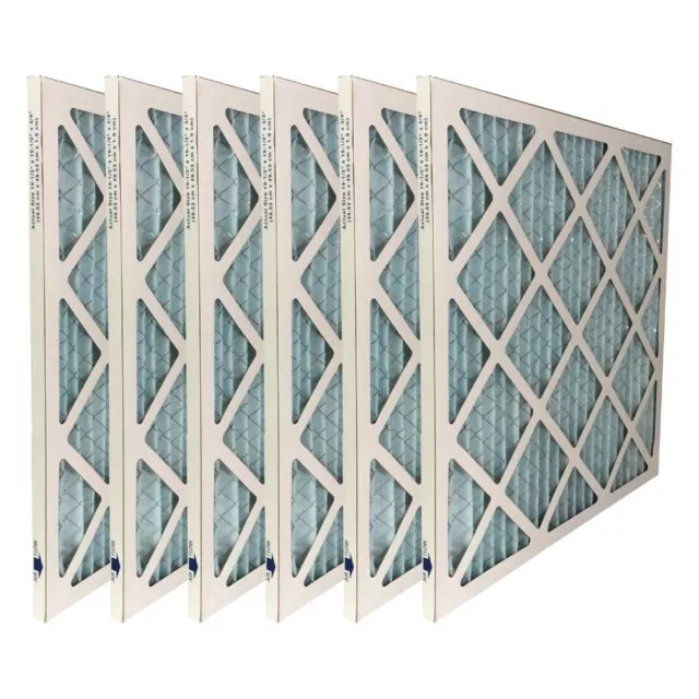 1" Home Air Filters Merv 11 Case of 6 Filters 20x22x1