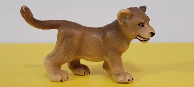 Schleich Vintage LION Cub 14186 African Wild Animal Figure Retired RARE