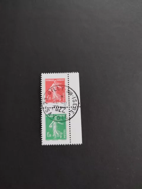 ***Timbres De France***  Paire Du Carnet  N° C1530  Oblitere