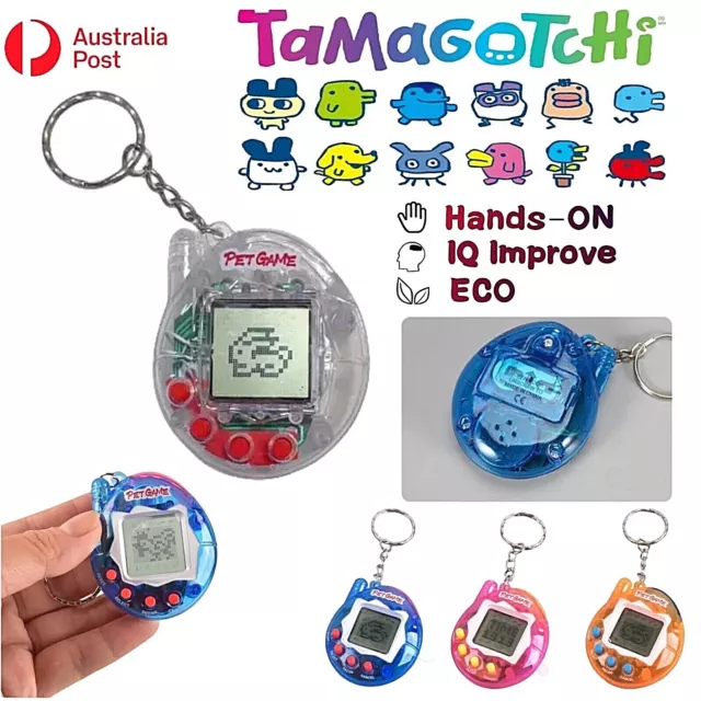 Tamagotchi Electronic Cyber Pet Retro Toy Virtual Game Nostalgic 90S key Ring AU