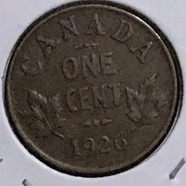 Canada Cent KM 28 XF 1926 2