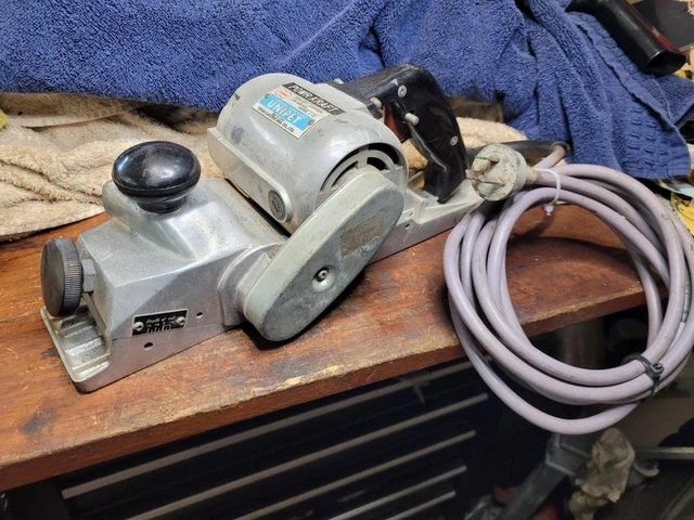Vintage power wood planer for sale store