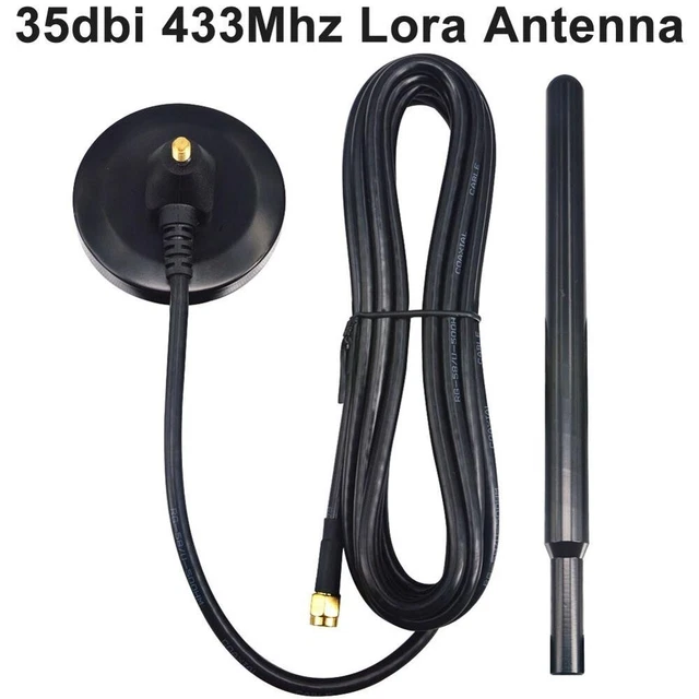 Antenne de base magnétique à gain élevé 35 dBi fiable et efficace pour appar