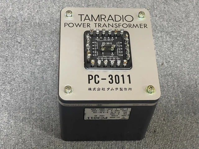TAMURA PC-3011 POWER Transformer Tamradio Tested Works from